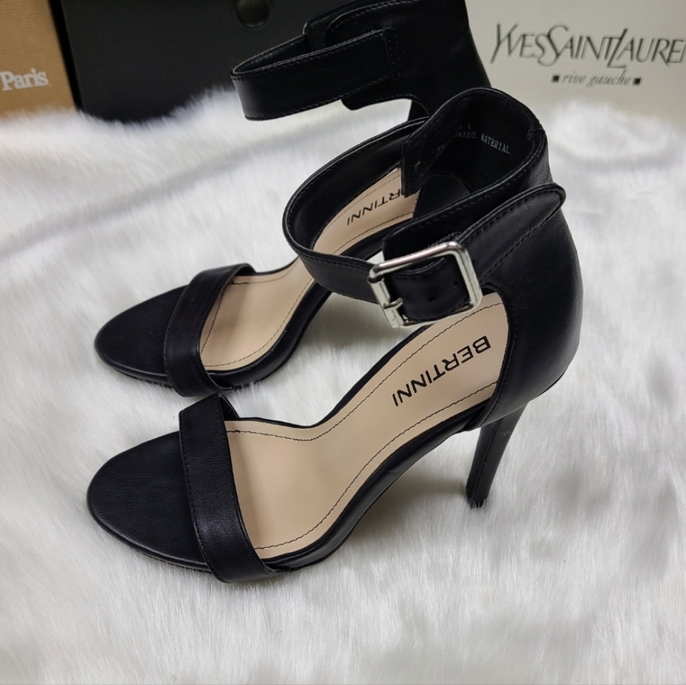 BERTINNI Black Stiletto Heels - Picture 5 of 16